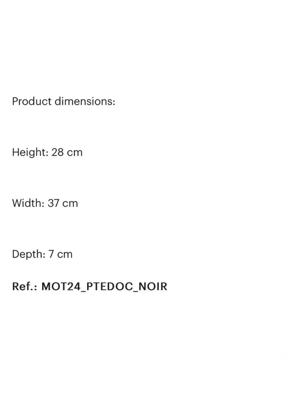 MOTUL Leather Laptop Bag Black NEW